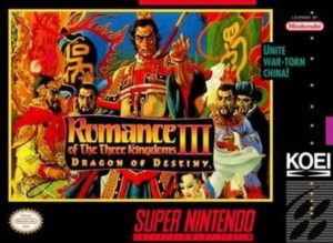 Romance of the Three Kingdoms III Dragon of Destiny (1994)